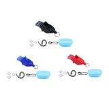 Maxbell Sports Whistle Lightweight Portable with Lanyard for Referees Soccer Outdoor Black