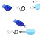 Maxbell Sports Whistle Lightweight Portable with Lanyard for Referees Soccer Outdoor Dark Blue