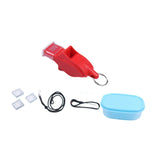 Maxbell Sports Whistle Lightweight Portable with Lanyard for Referees Soccer Outdoor Red
