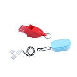 Maxbell Sports Whistle Lightweight Portable with Lanyard for Referees Soccer Outdoor Red