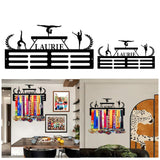 Maxbell Display Rack for Awards Sturdy Utility Easy Installation Sports Medal Holder 40x19.8 cm