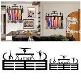 Maxbell Display Rack for Awards Sturdy Utility Easy Installation Sports Medal Holder 40x19.8 cm