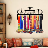 Maxbell Display Rack for Awards Sturdy Utility Easy Installation Sports Medal Holder 40x19.8 cm