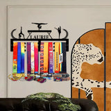 Maxbell Display Rack for Awards Sturdy Utility Easy Installation Sports Medal Holder 40x19.8 cm