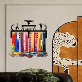 Maxbell Display Rack for Awards Sturdy Utility Easy Installation Sports Medal Holder 20x9.9 cm