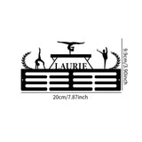 Maxbell Display Rack for Awards Sturdy Utility Easy Installation Sports Medal Holder 20x9.9 cm