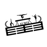 Maxbell Display Rack for Awards Sturdy Utility Easy Installation Sports Medal Holder 20x9.9 cm