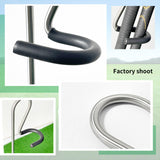 Maxbell Golf Club Stand Soft Rubber Covered Putter Holder Practical Golf Club Holder