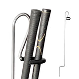 Maxbell Golf Club Stand Soft Rubber Covered Putter Holder Practical Golf Club Holder
