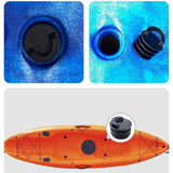 Maxbell 2Pcs Drain Holes Stopper Accessory Lightweight Scupper Plugs for Marine Boat