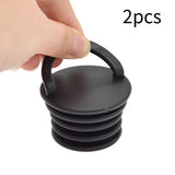 Maxbell 2Pcs Drain Holes Stopper Accessory Lightweight Scupper Plugs for Marine Boat