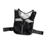 Maxbell Running Vest Bag Running Gear Breathable Chest Pack Mobile Phone Chest Bag Black