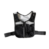Maxbell Running Vest Bag Running Gear Breathable Chest Pack Mobile Phone Chest Bag Black