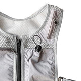 Maxbell Running Vest Bag Running Gear Breathable Chest Pack Mobile Phone Chest Bag Gray