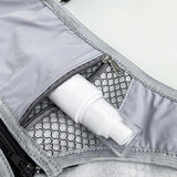 Maxbell Running Vest Bag Running Gear Breathable Chest Pack Mobile Phone Chest Bag Gray
