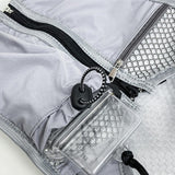 Maxbell Running Vest Bag Running Gear Breathable Chest Pack Mobile Phone Chest Bag Gray