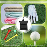 Maxbell Golf Tee Holder Multipurpose Lightweight Portable for Cards Accessories Keys Black