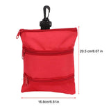 Maxbell Golf Tee Holder Multipurpose Lightweight Portable for Cards Accessories Keys Red