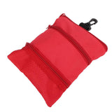 Maxbell Golf Tee Holder Multipurpose Lightweight Portable for Cards Accessories Keys Red