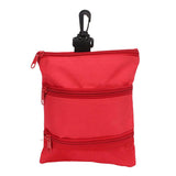 Maxbell Golf Tee Holder Multipurpose Lightweight Portable for Cards Accessories Keys Red