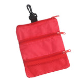Maxbell Golf Tee Holder Multipurpose Lightweight Portable for Cards Accessories Keys Red