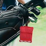 Maxbell Golf Tee Holder Multipurpose Lightweight Portable for Cards Accessories Keys Red