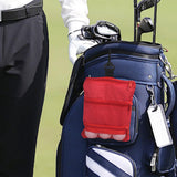 Maxbell Golf Tee Holder Multipurpose Lightweight Portable for Cards Accessories Keys Red