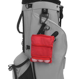 Maxbell Golf Tee Holder Multipurpose Lightweight Portable for Cards Accessories Keys Red