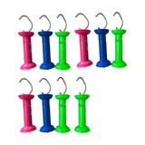 Maxbell 10Pcs Electric Fence Gate Handles Ranch Fence Accessories for Outside Farmer
