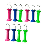 Maxbell 10Pcs Electric Fence Gate Handles Ranch Fence Accessories for Outside Farmer