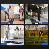 Maxbell Golf Putting Mat Multipurpose Improve Golf Skills for Backyard Garden Office