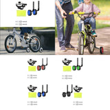 Maxbell Child Bike Training Wheels 12" 14" 16" 18" 20" Children Bicycles Rear Wheels Red