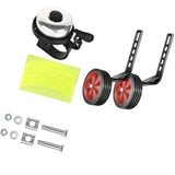 Maxbell Child Bike Training Wheels 12" 14" 16" 18" 20" Children Bicycles Rear Wheels Red