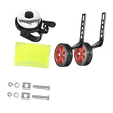 Maxbell Child Bike Training Wheels 12" 14" 16" 18" 20" Children Bicycles Rear Wheels Red