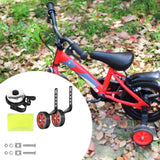 Maxbell Child Bike Training Wheels 12" 14" 16" 18" 20" Children Bicycles Rear Wheels Red