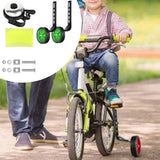 Maxbell Child Bike Training Wheels 12" 14" 16" 18" 20" Children Bicycles Rear Wheels Green