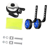 Maxbell Child Bike Training Wheels 12" 14" 16" 18" 20" Children Bicycles Rear Wheels Blue