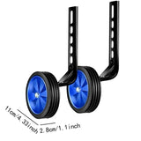 Maxbell Child Bike Training Wheels 12" 14" 16" 18" 20" Children Bicycles Rear Wheels Blue