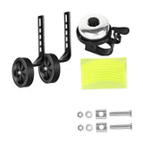 Maxbell Child Bike Training Wheels 12" 14" 16" 18" 20" Children Bicycles Rear Wheels Black