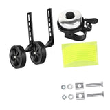 Maxbell Child Bike Training Wheels 12" 14" 16" 18" 20" Children Bicycles Rear Wheels Black