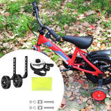 Maxbell Child Bike Training Wheels 12" 14" 16" 18" 20" Children Bicycles Rear Wheels Black