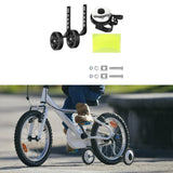 Maxbell Child Bike Training Wheels 12" 14" 16" 18" 20" Children Bicycles Rear Wheels Black