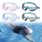 Maxbell Swimming Goggles Clear View Swimming Glasses for Women Men Youth Adults Kids Blue Pink