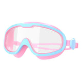 Maxbell Swimming Goggles Clear View Swimming Glasses for Women Men Youth Adults Kids Blue Pink