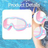 Maxbell Swimming Goggles Clear View Swimming Glasses for Women Men Youth Adults Kids Blue Pink