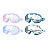 Maxbell Swimming Goggles Clear View Swimming Glasses for Women Men Youth Adults Kids Blue Pink
