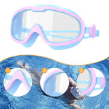 Maxbell Swimming Goggles Clear View Swimming Glasses for Women Men Youth Adults Kids Blue Purple