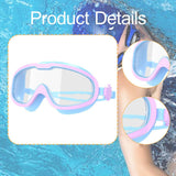 Maxbell Swimming Goggles Clear View Swimming Glasses for Women Men Youth Adults Kids Blue Purple