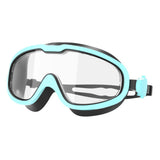 Maxbell Swimming Goggles Clear View Swimming Glasses for Women Men Youth Adults Kids Green Black