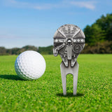 Maxbell Golf Divot Repair Tool Lightweight Sports Women Men Gift Beginners Accessory Antique Tin Color
